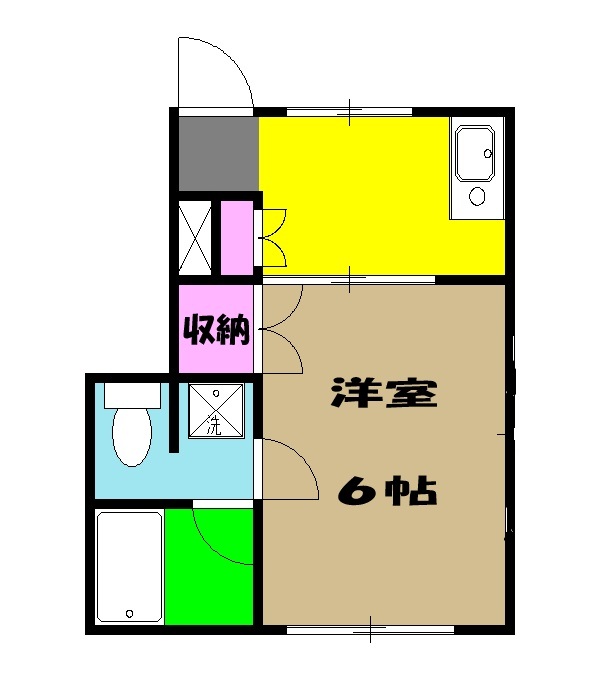 ハイムSARAの間取り