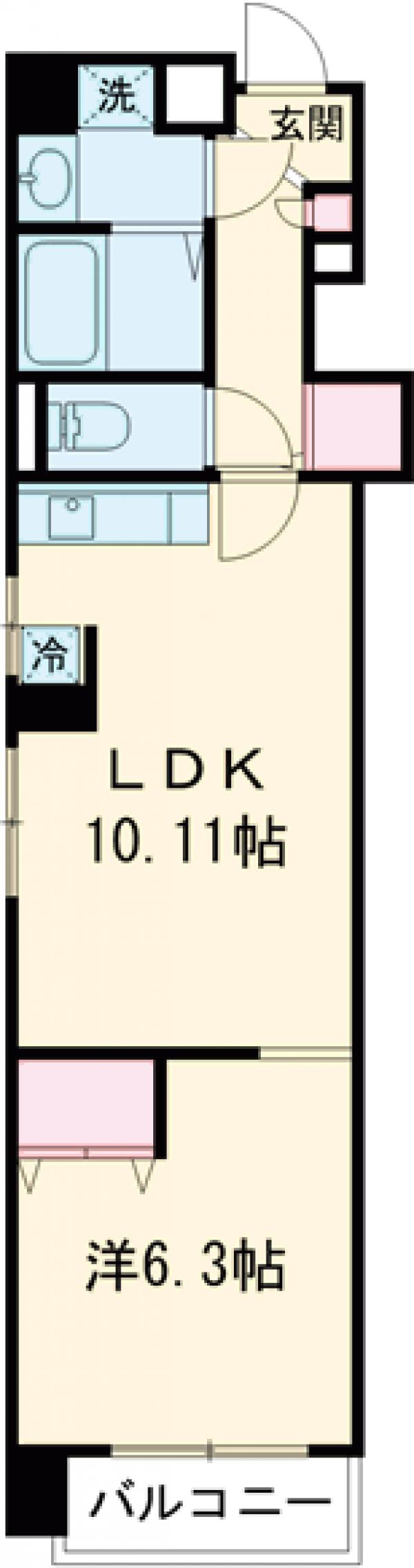 カーサからすやまの間取り