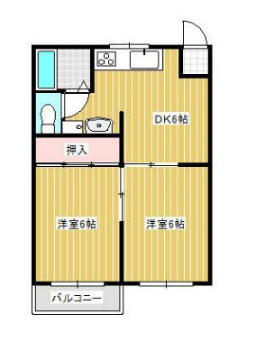 セレクトハイムⅡの間取り