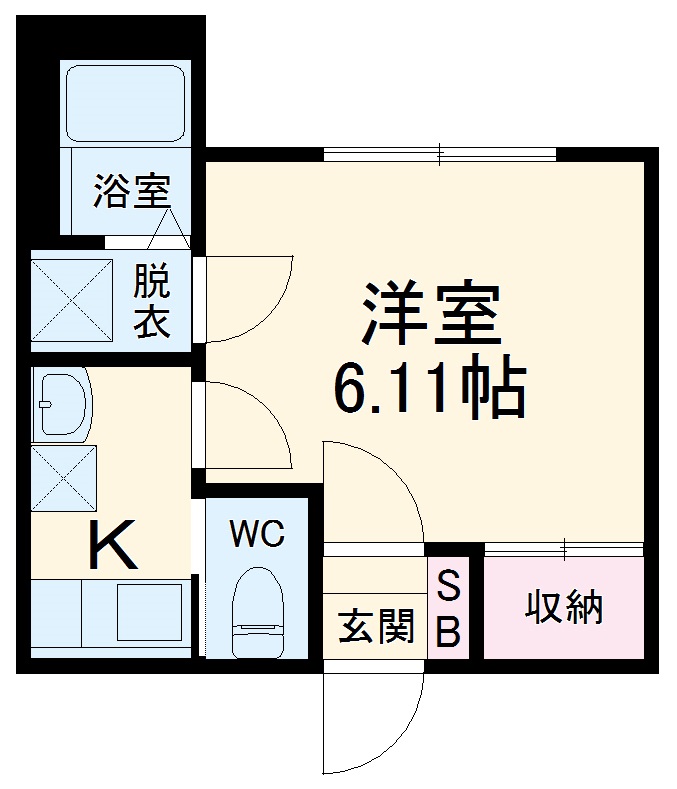 BRIX葛城の間取り