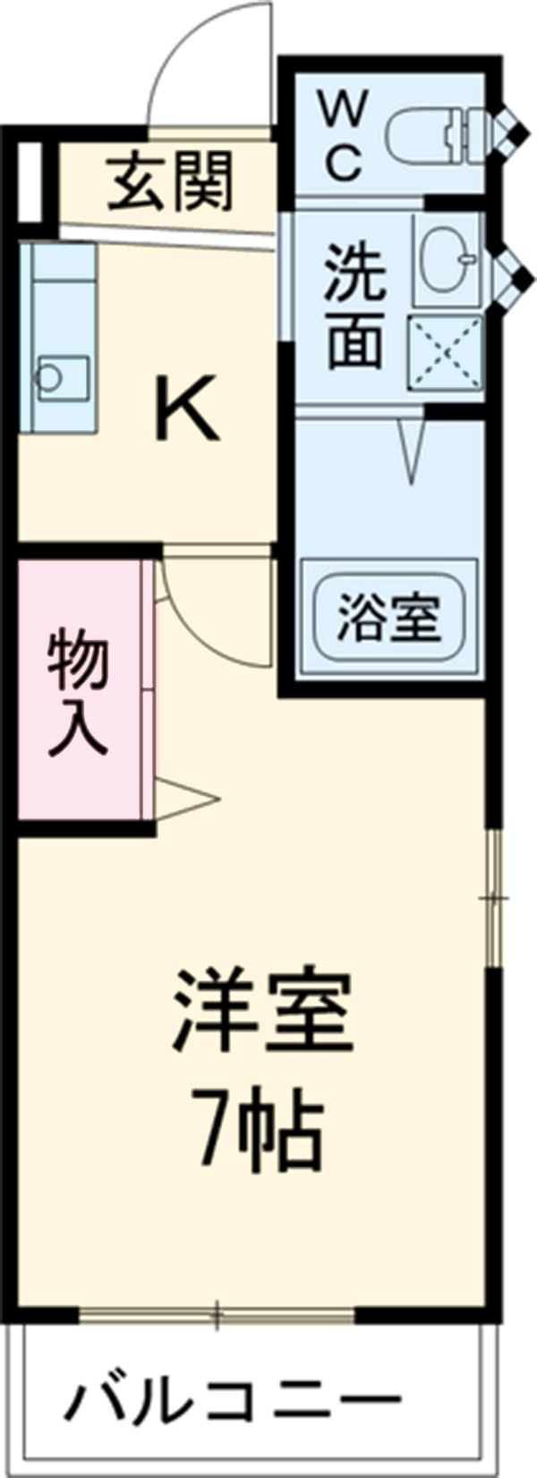 AQUE11の間取り
