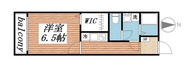 カーサトリプルエーの間取り