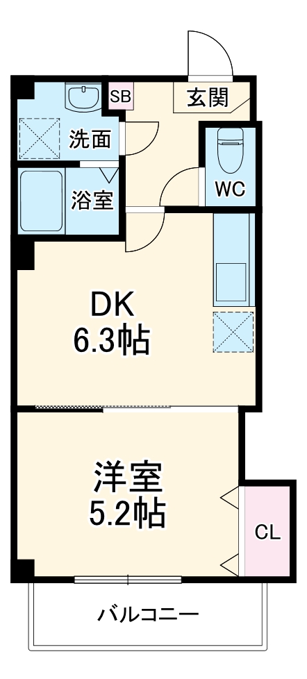 シャトー・ブリュの間取り