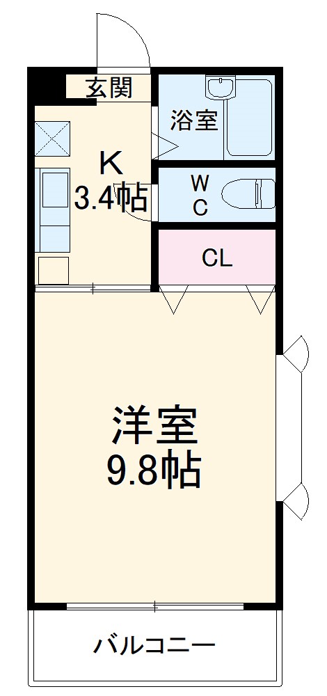 エスポワールの間取り