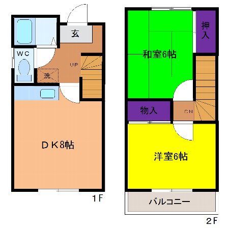 オーガスタGの間取り