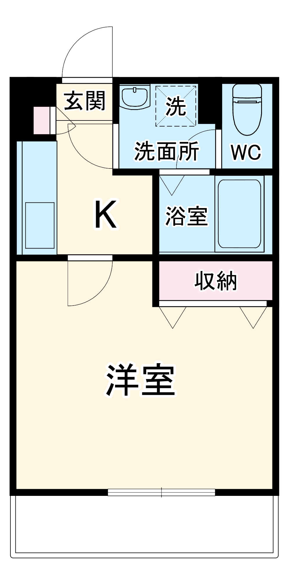 リブリ・道場南の間取り