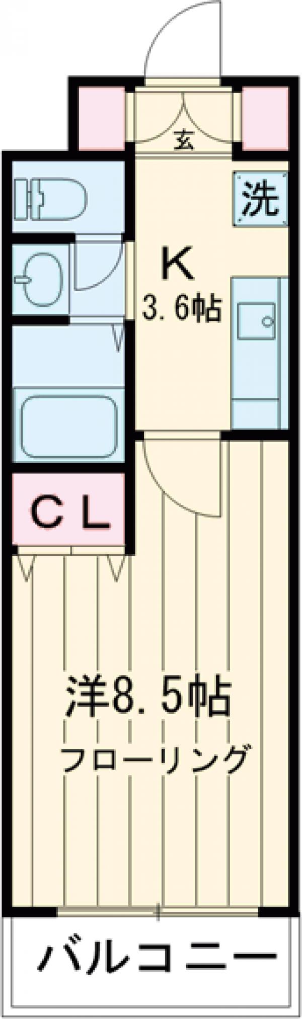 ウーノルミノーゾの間取り