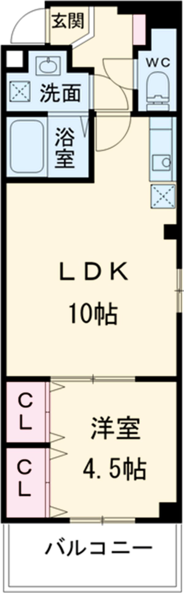 アンブラッセ要町の間取り
