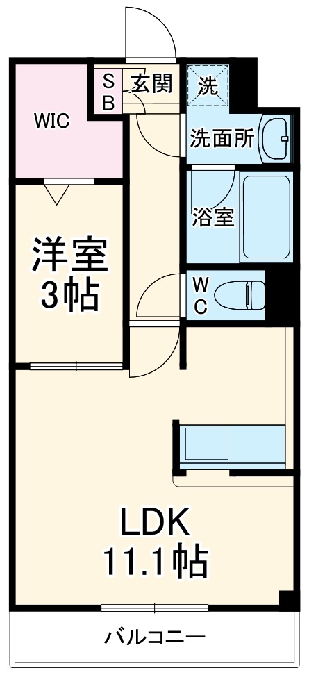 マルベリー千葉寺の間取り