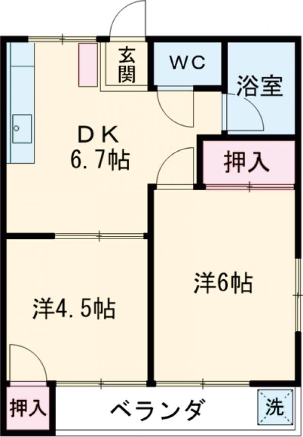 カーサ・キシの間取り