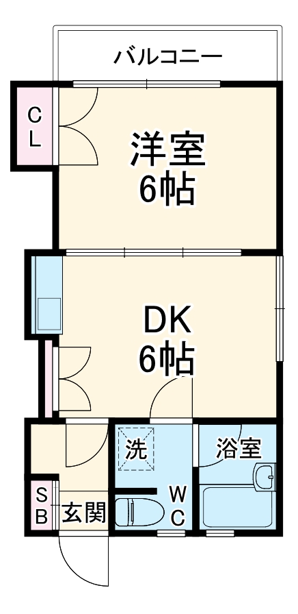 カールスプラッツの間取り