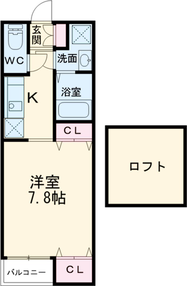ヒルズ千葉の間取り