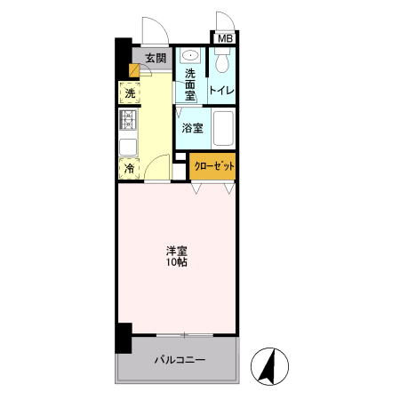 Biz STAY 千葉・蘇我の間取り
