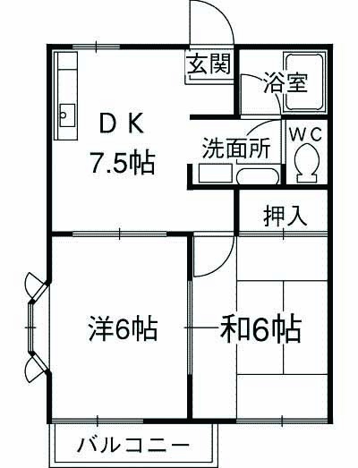 サンデリカの間取り