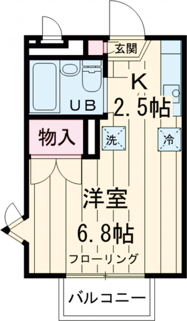 グレイス久我山の間取り