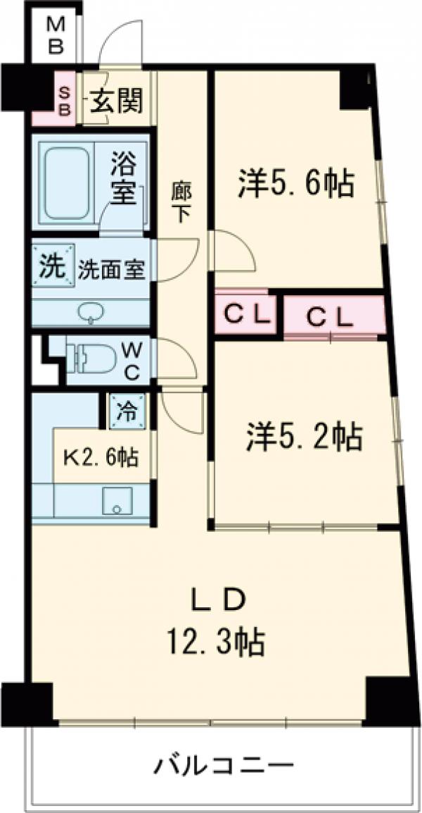 ウィスタ高井戸の間取り