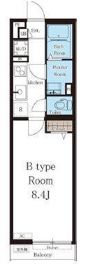 リブリ・カーサ シエテの間取り