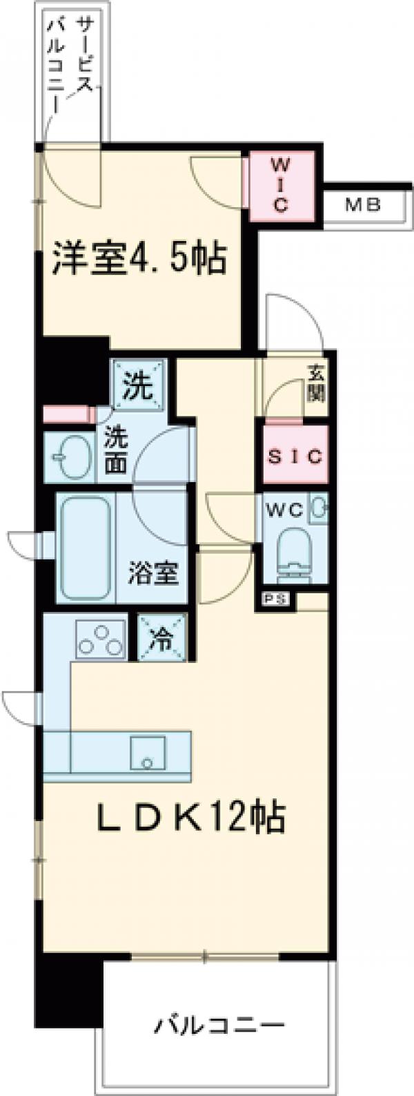 JP noie 阿佐ヶ谷の間取り