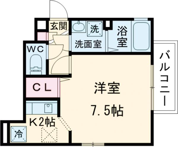 アルファ Ⅱの間取り