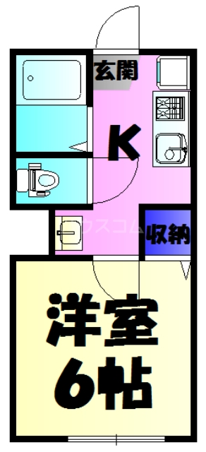 メゾンドジュネス大森台の間取り