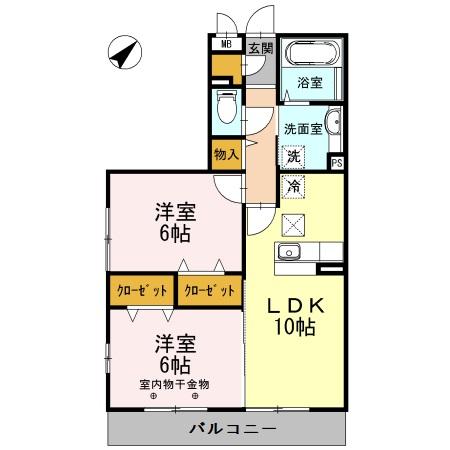 サンレーモの間取り