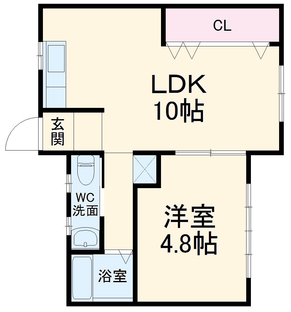 コーポイマダの間取り