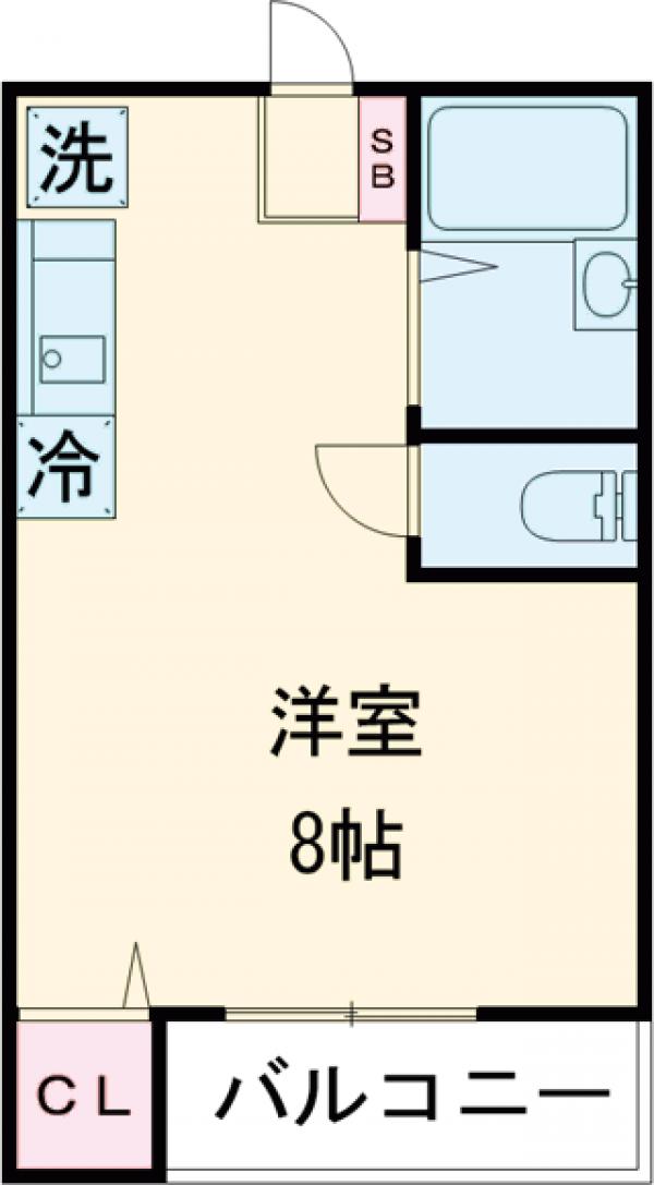 フラワーハイツの間取り