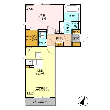 ラテルの間取り