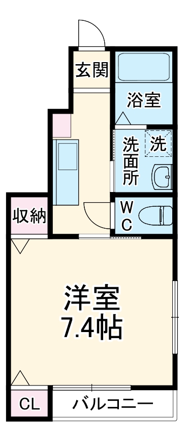 フラットテラスの間取り