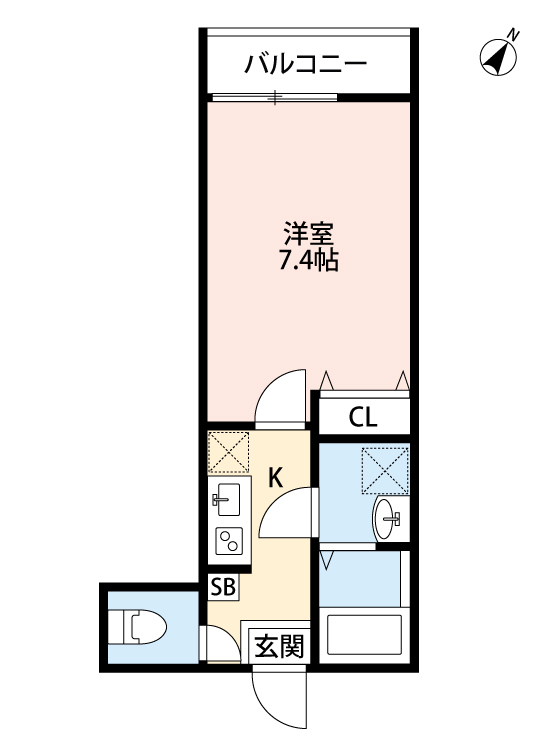 ラブリーレジデンス千葉西の間取り