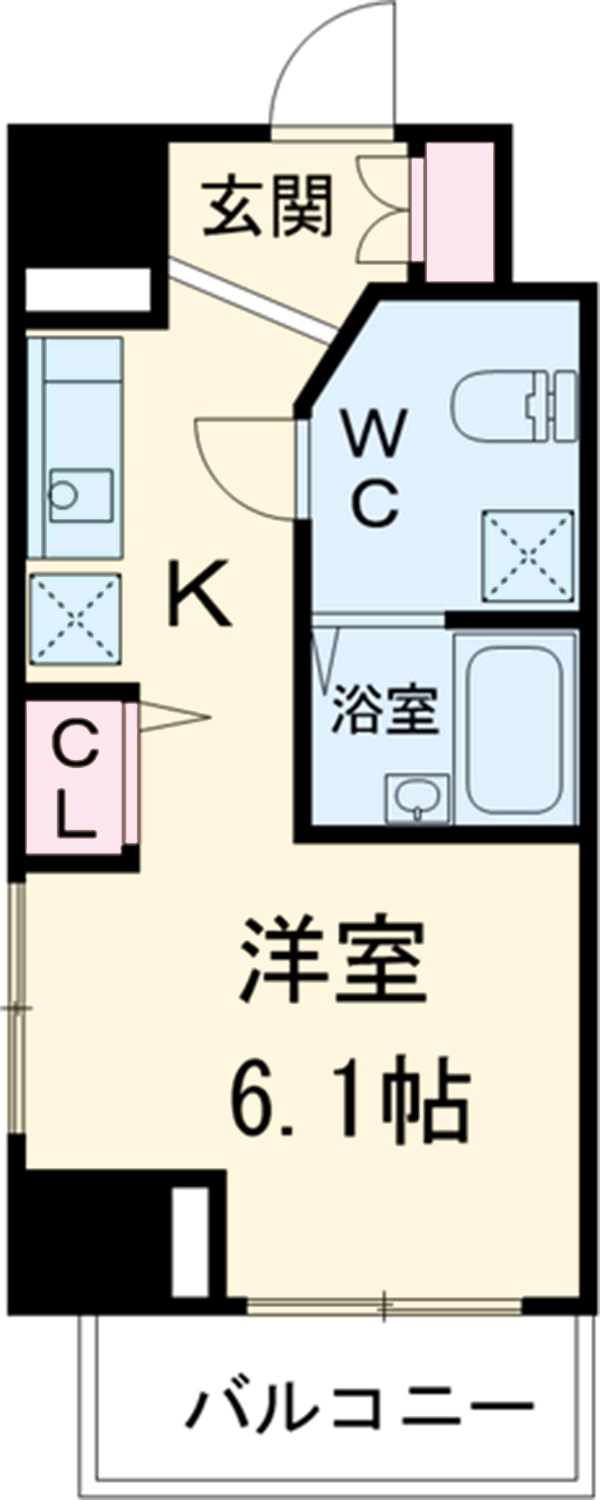 THEパームス新小岩の間取り