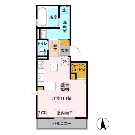 WillキシモトⅡの間取り