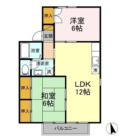 ビュークレストの間取り