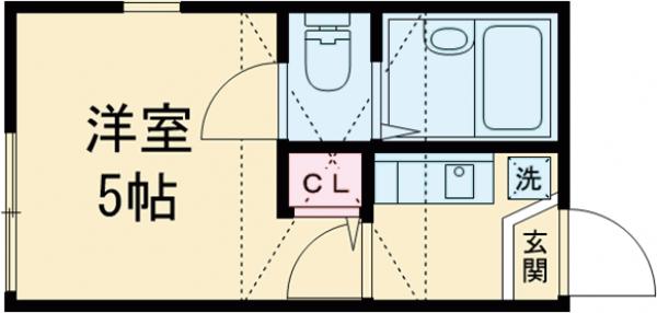 エスポワール平井弐番館の間取り