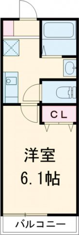 フリージア松波の間取り