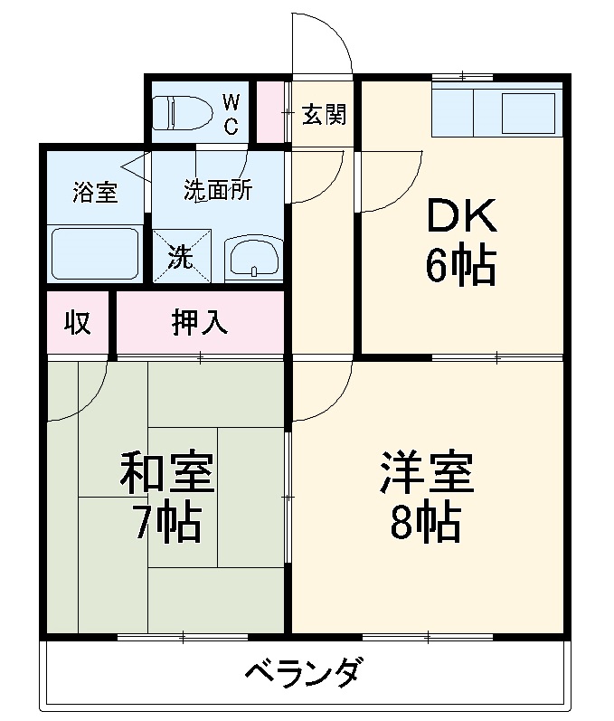 スターフィールドAの間取り