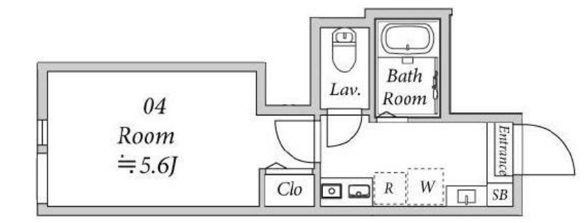 アイコート富士見ヶ丘の間取り