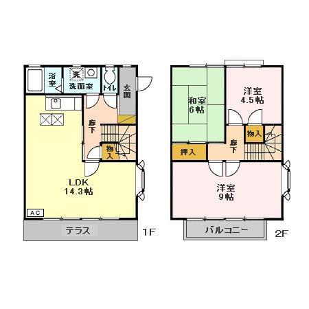 ヴェルドミール青葉台 ABCDの間取り