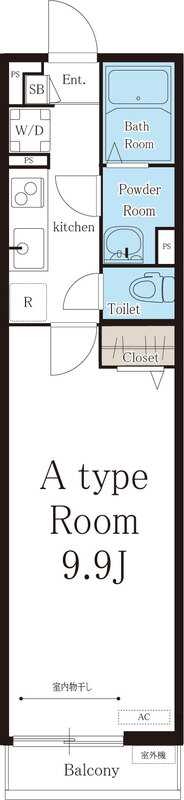 リブリ・アメニティ登戸の間取り