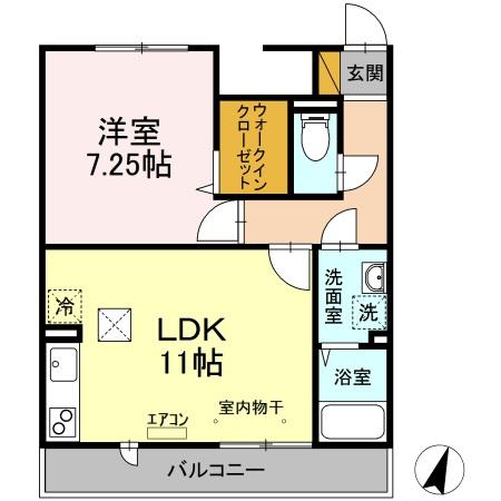 ヴェルデ神明町の間取り