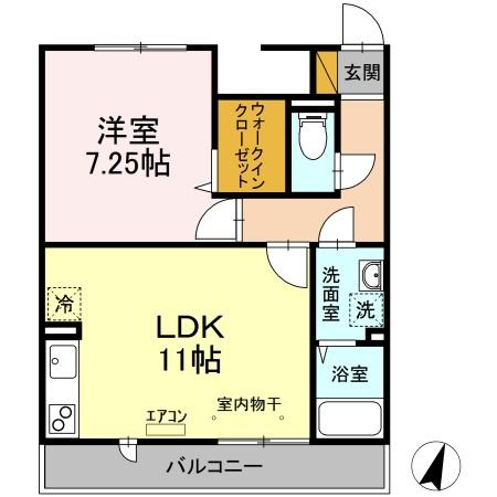 ヴェルデ神明町の間取り