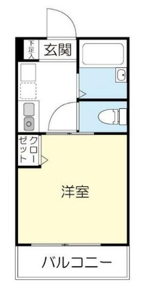 アイコート新高円寺の間取り