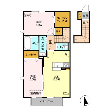 オーフィングの間取り