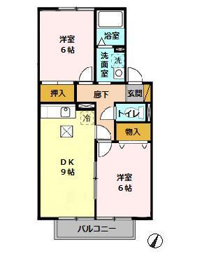 グランメールハイム 壱・弐番館の間取り