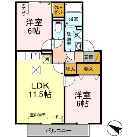グランモアの間取り