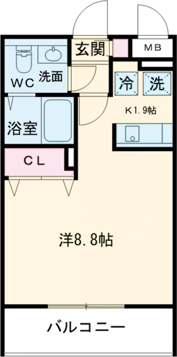 プロスパー下井草の間取り