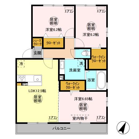 エスポワールの間取り