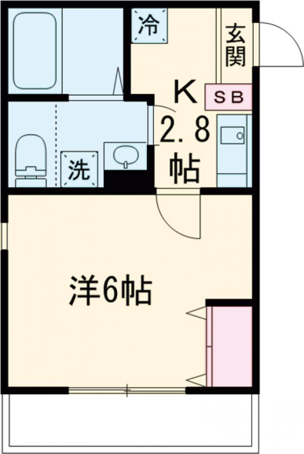 ミルフォリアの間取り