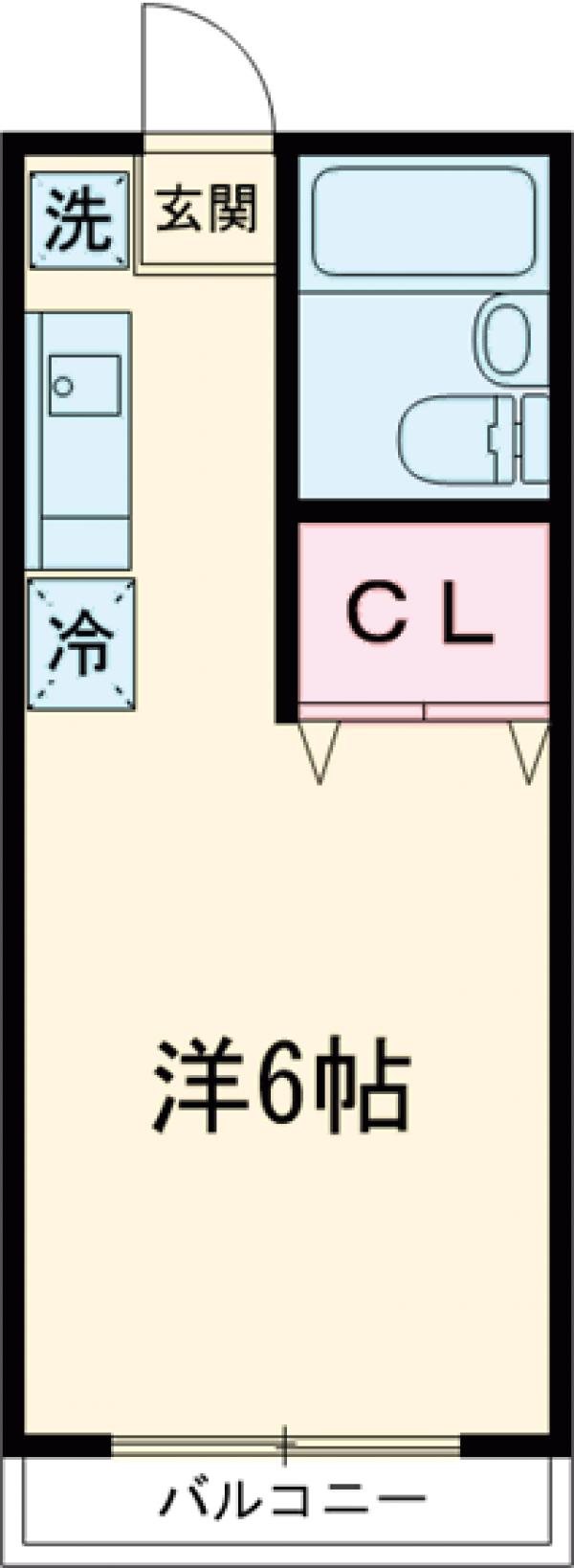 フローラル町田の間取り