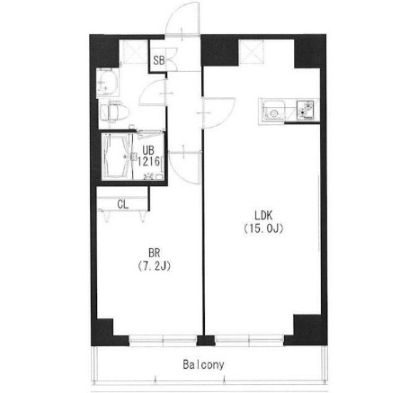 エスティメゾン高円寺の間取り